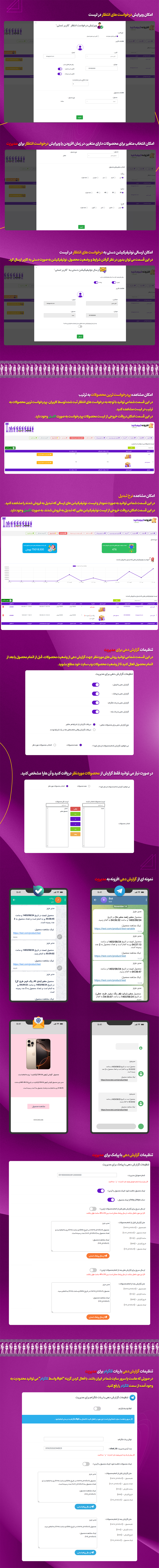 توضیحات افزونه خبرم کنید